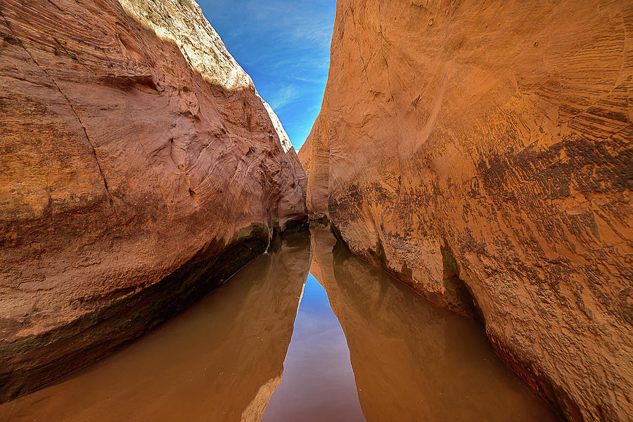 Remote Slot Canyon Photograph by Jerry Cahill