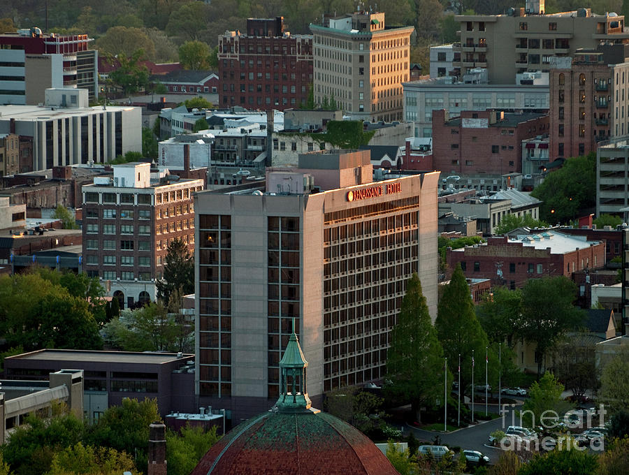 Renaissance Asheville Downtown Hotel Photograph By David Oppenheimer   Renaissance Asheville Downtown Hotel David Oppenheimer 