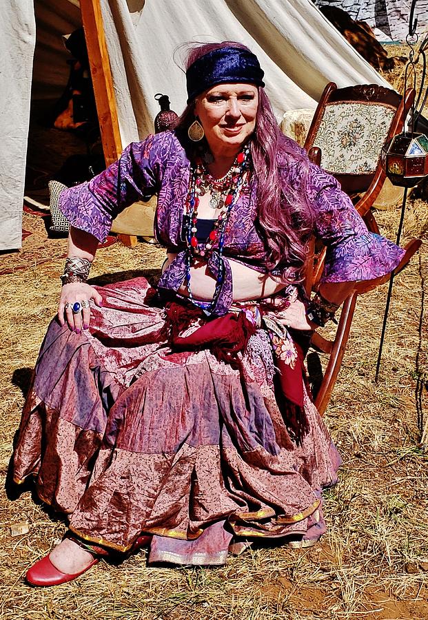 Renaissance Gypsy Photograph by VLee Watson