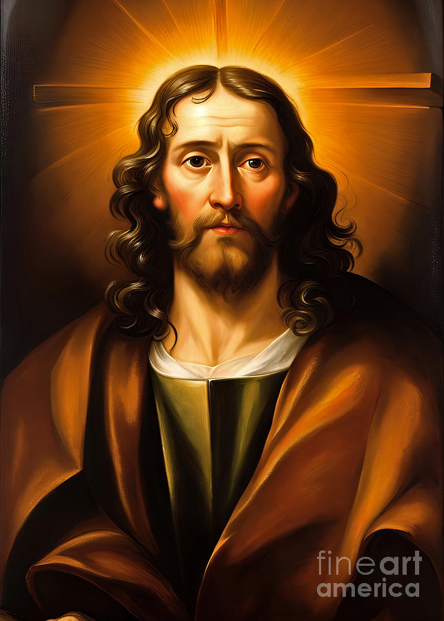 Renaissance Jesus Christ II Painting by Munir Alawi - Fine Art America