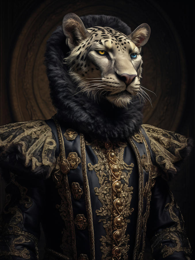 Renaissance Leopard Digital Art by Vlastimil Sestak - Fine Art America