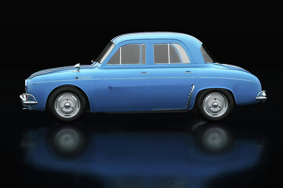 Renault Dauphine Gordini Lateral View Photograph by Jan Keteleer