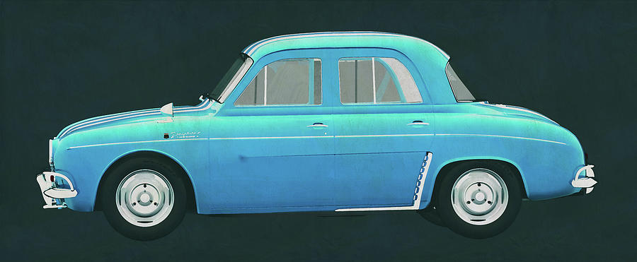 Renault Gordini Dauphine 1957 Painting by Jan Keteleer