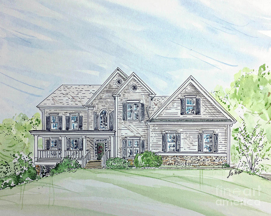 Rendering 83 Mixed Media by Lizi BeardWard Fine Art America