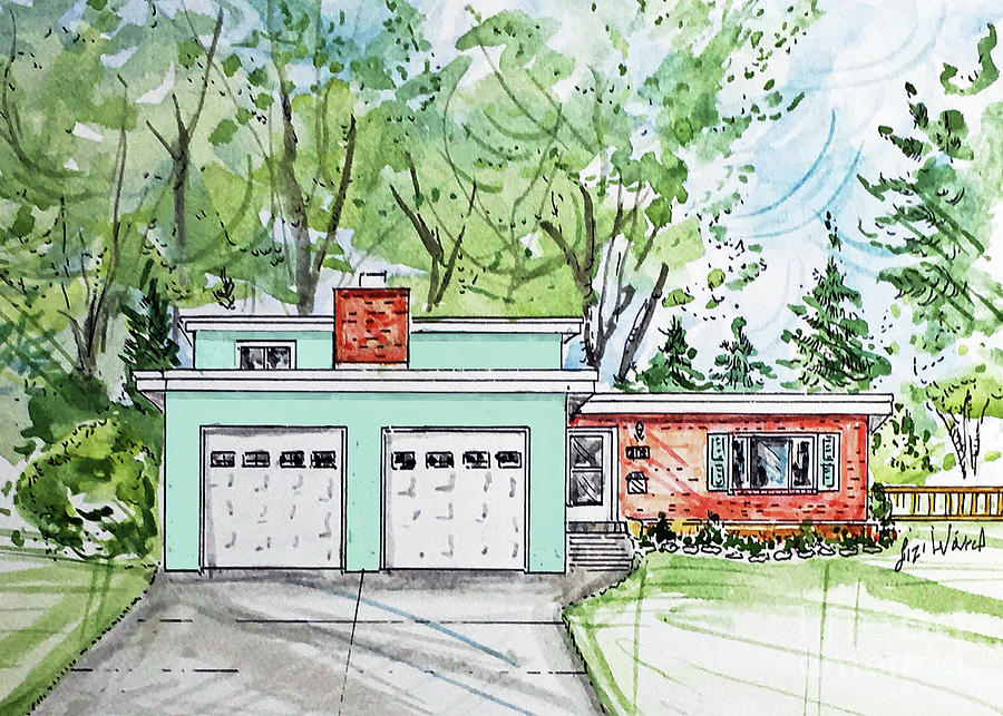 rendering Sample 84 Mixed Media by Lizi BeardWard Pixels