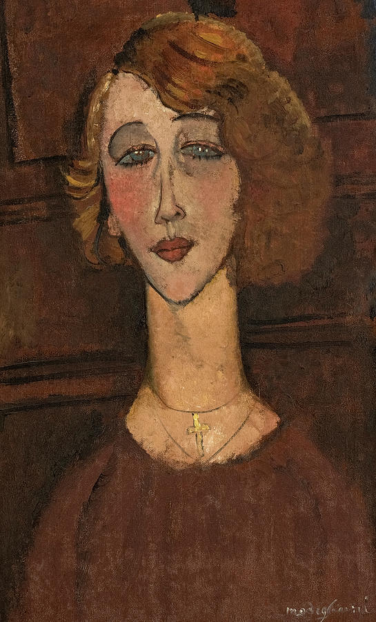 Renee, 1917 Painting by Amedeo Modigliani | Fine Art America