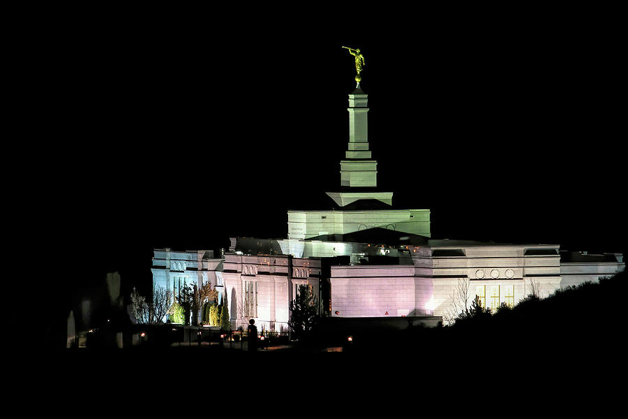 Reno LDS Temple Photograph by Donna Kennedy