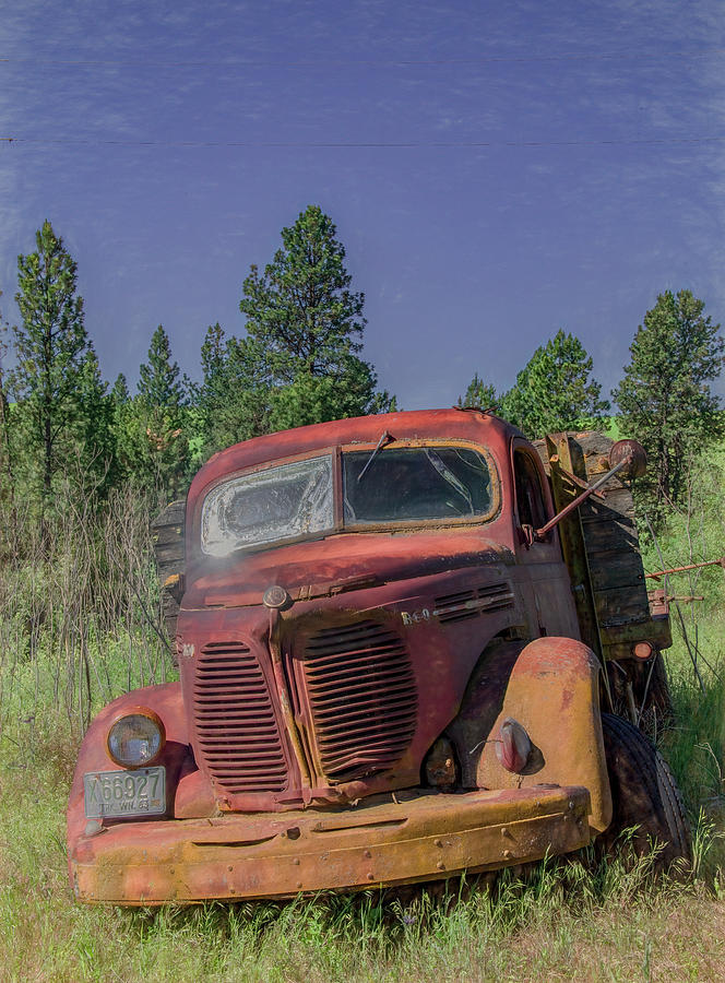 REO Speed Wagon, Vertical Photograph by Marcy Wielfaert