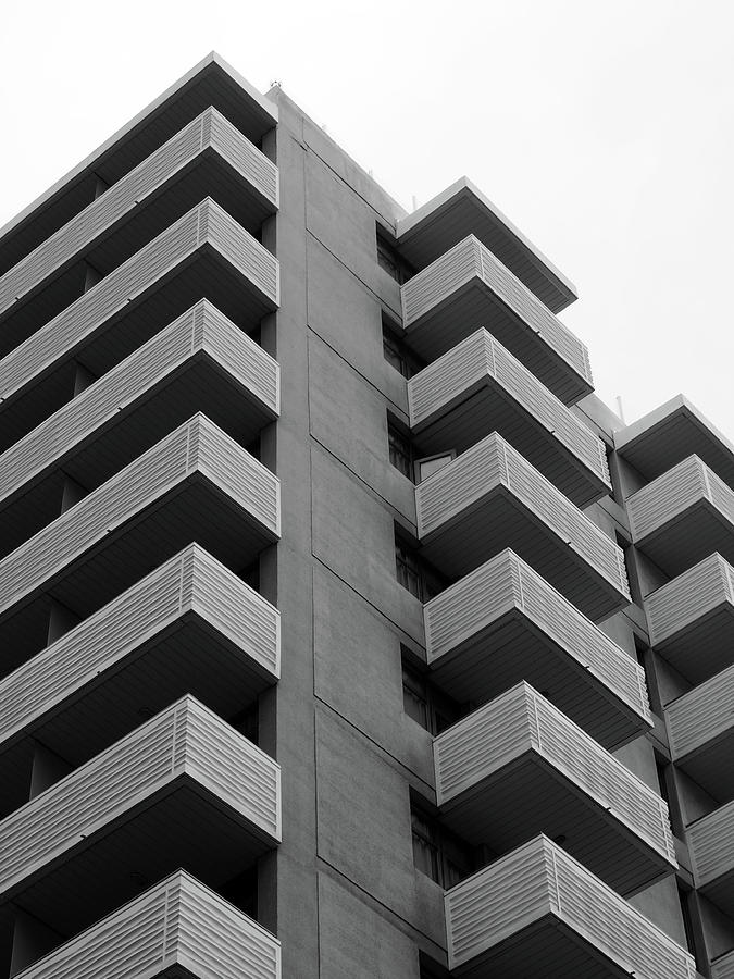 Repeating Concrete Architecture Photograph by Philip Openshaw