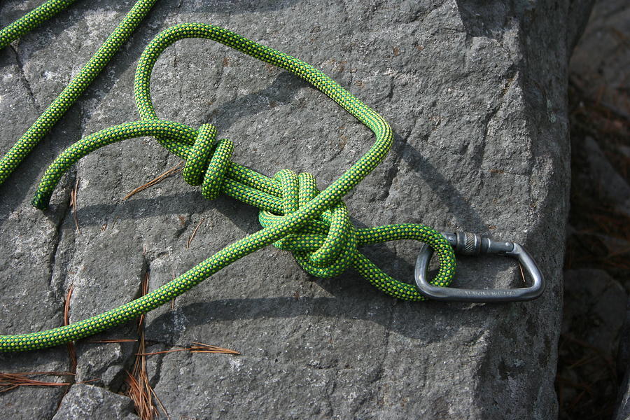 Rappelling Rope Photograph by Cheryl Scanlan - Fine Art America