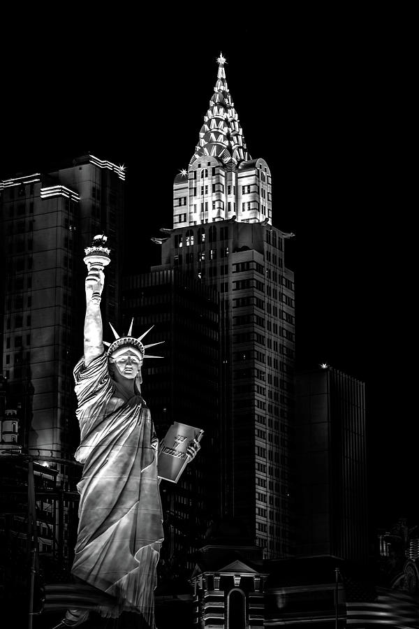 Statue Of Liberty Photograph - Replica Of Freedom by Az Jackson
