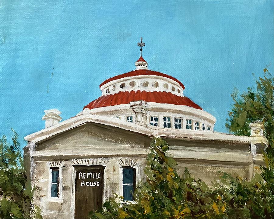 Reptile house Painting by Suzzanna Frank