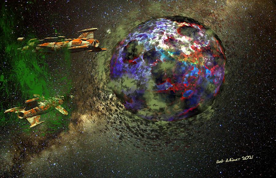 Requiem for a Planet at War Digital Art by Bob Shimer