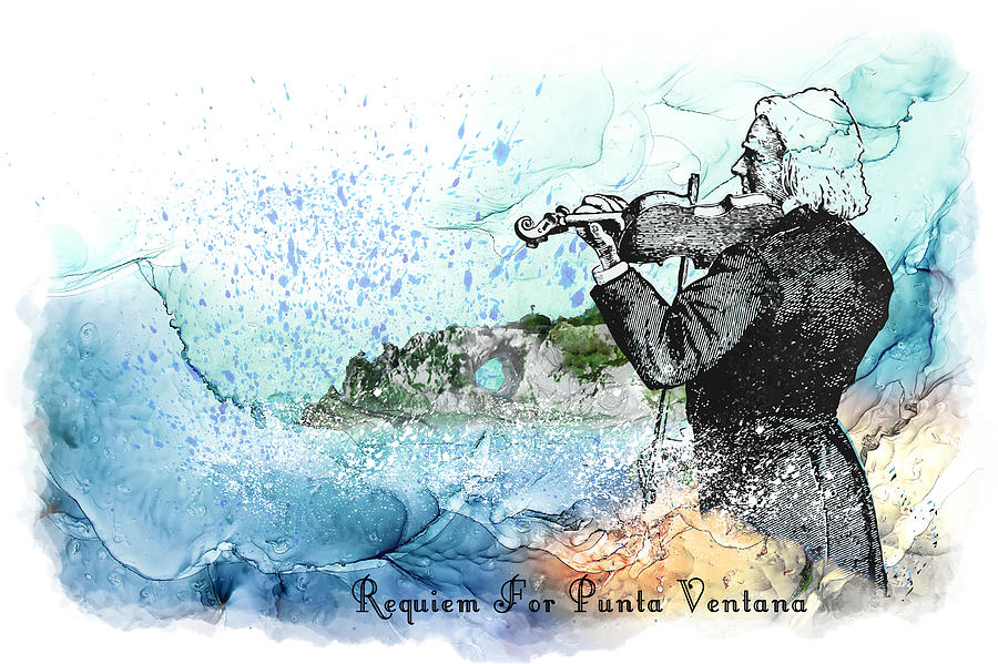 Requiem For Punta Ventana Painting by Miki De Goodaboom