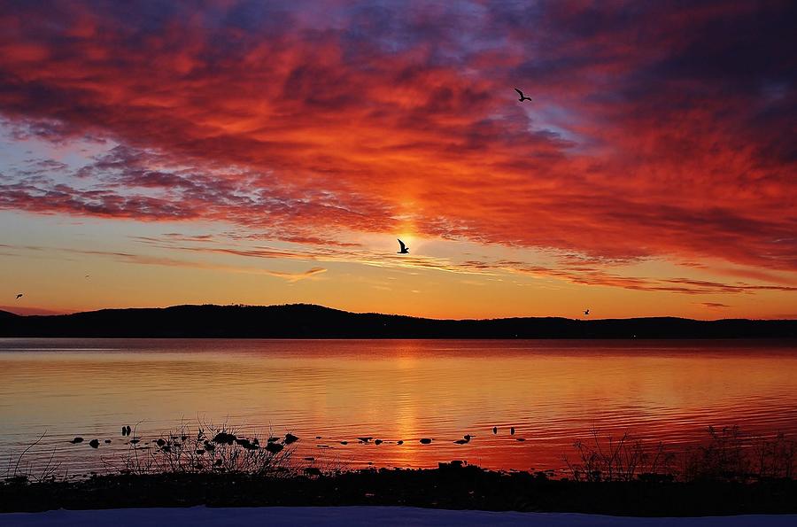 Res Sky Sunrise Photograph by Thomas McGuire