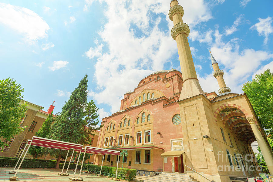 Resadiye Mosque of Eskisehir Digital Art by Benny Marty