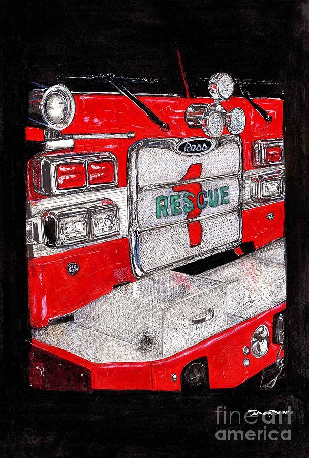 Rescue Mixed Media - Rescue by Kevin Scott Jacobs Rescue Mixed Media - Rescue by Kevin Scott Jacobs