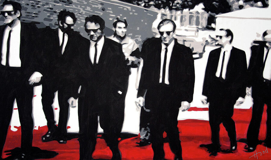 Reservoir Dogs Painting by Hood MA Central St Martins London
