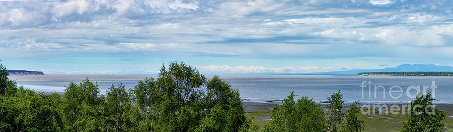 Resolution Park Alaska Mountain View Pano Photograph by Jennifer White