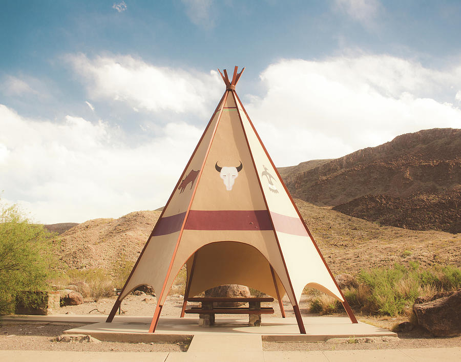 Rest Stop Tepee Photograph by Sonja Quintero