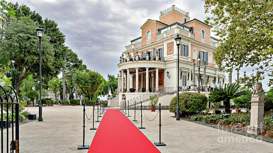 Restaurant Casina Valadier in Rome, Italy. Photograph by Marek