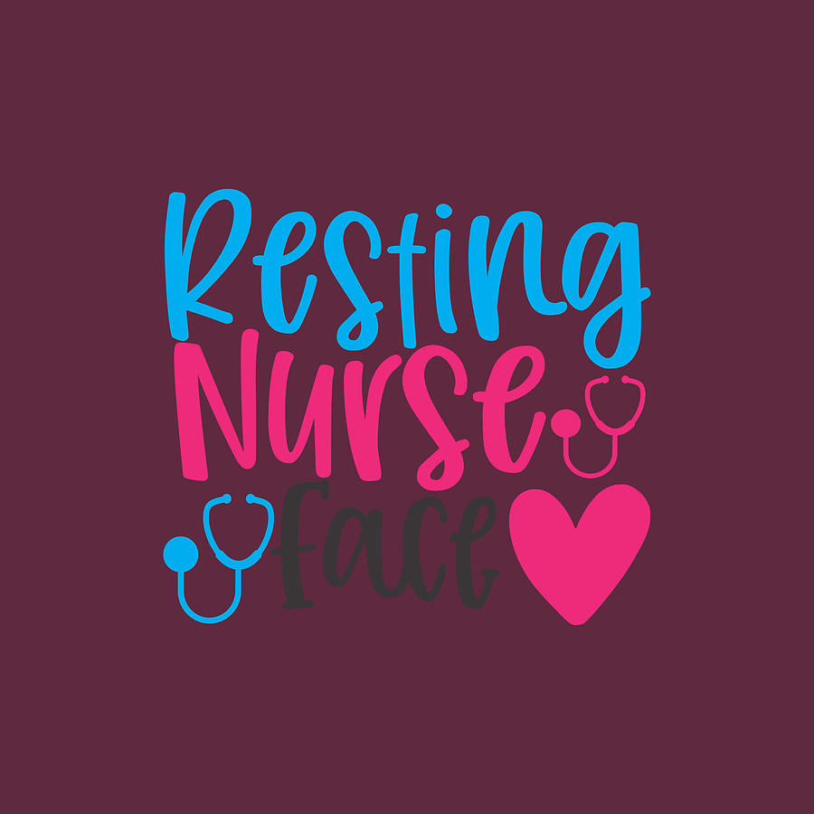 Resting Nurse Face Digital Art by Anh Nguyen - Fine Art America