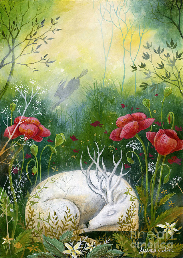 Resting Place Painting by Amanda Clark