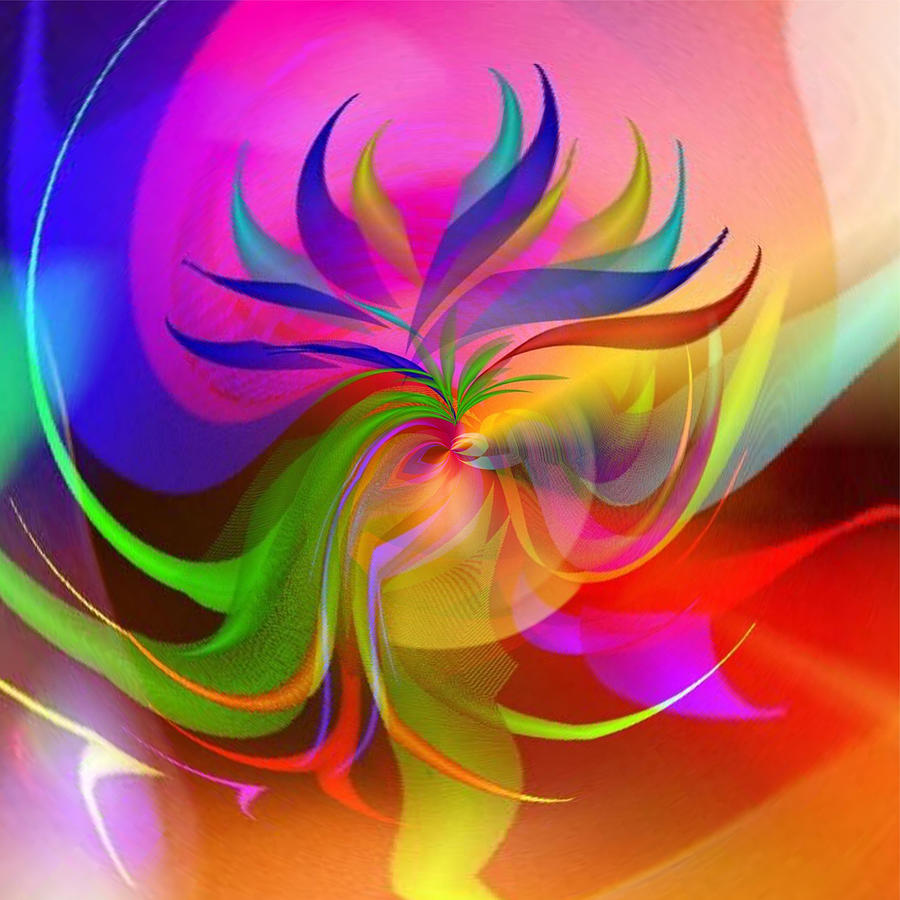 Restyle-Genuine Abstract  Digital Art by Gayle Price Thomas