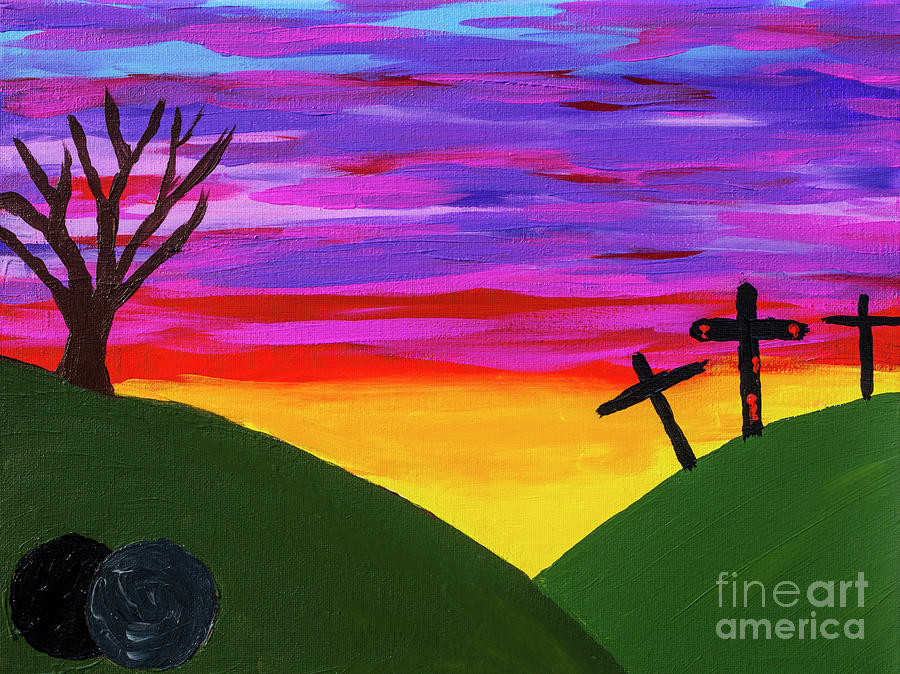 Resurrection Morning Painting by Thomas R Fletcher