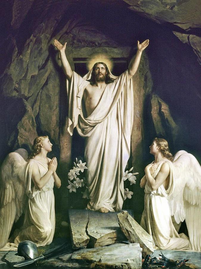 Jesus Christ Painting - Resurrection of Christ by Carl Bloch