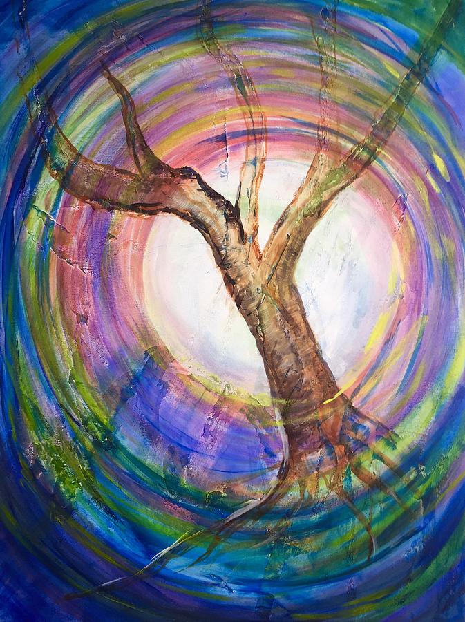Resurrection Power Painting by Deb Brown Maher