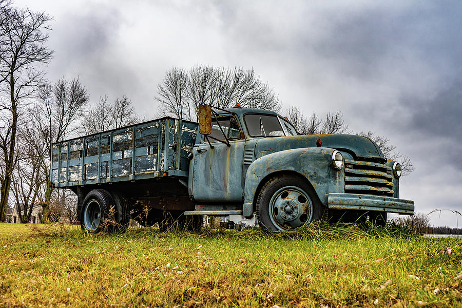 Retired Farm Truck Photograph by Scott Smith
