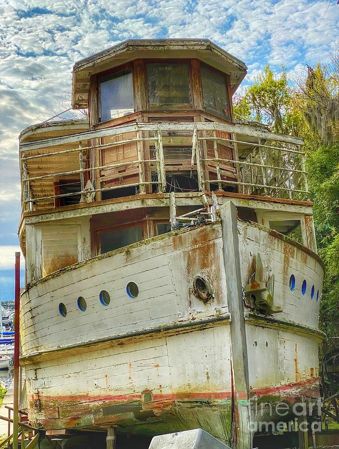 Retired Riverboat Photograph by Patricia Greer