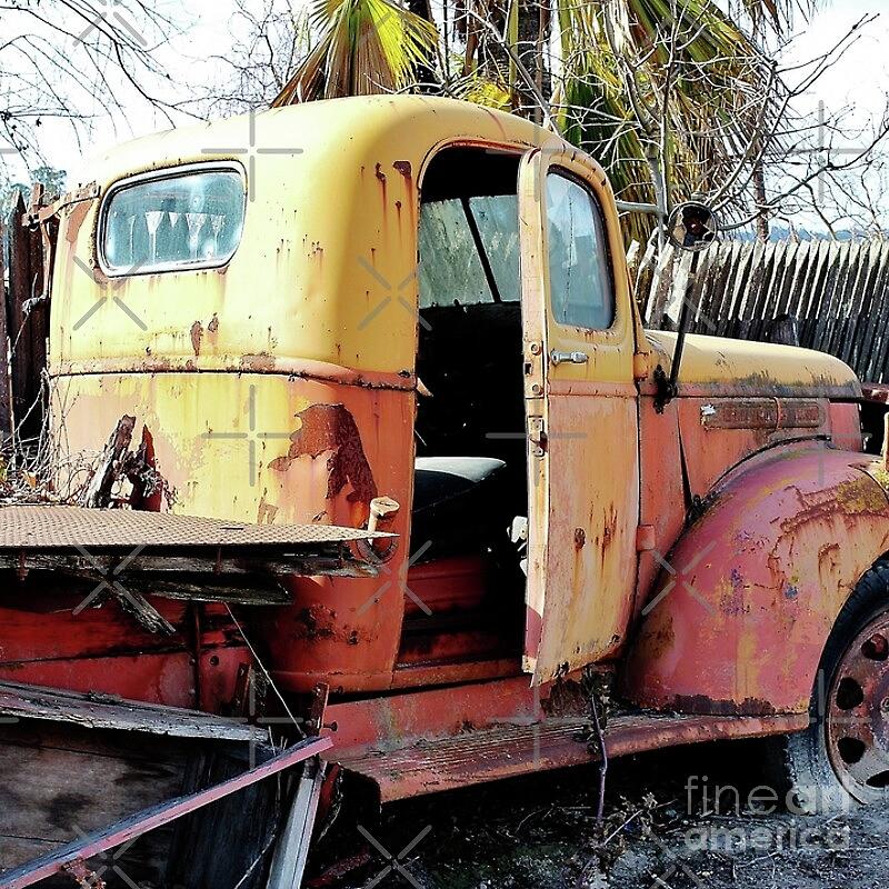 Old Truck Photograph - Old Truck in the Orchard by Martha Sherman