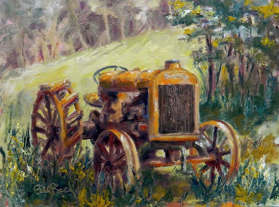 Farm Painting - Retired by William Reed