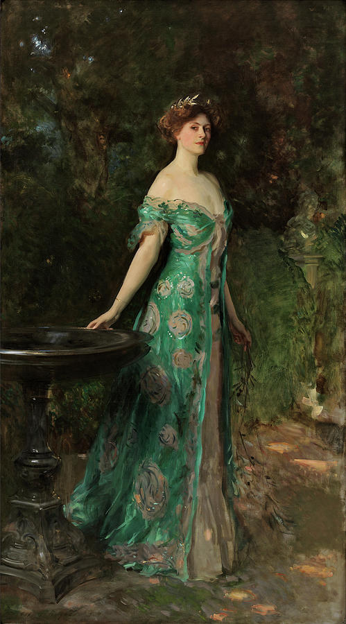 Retrato de Millicent, duquesa de Sutherland Painting by MotionAge Designs