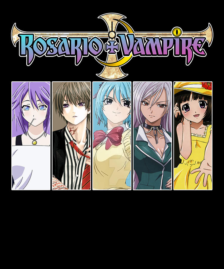 Retro Art Rosario Vampire Series Gifts Idea Digital Art by Igii Bee ...