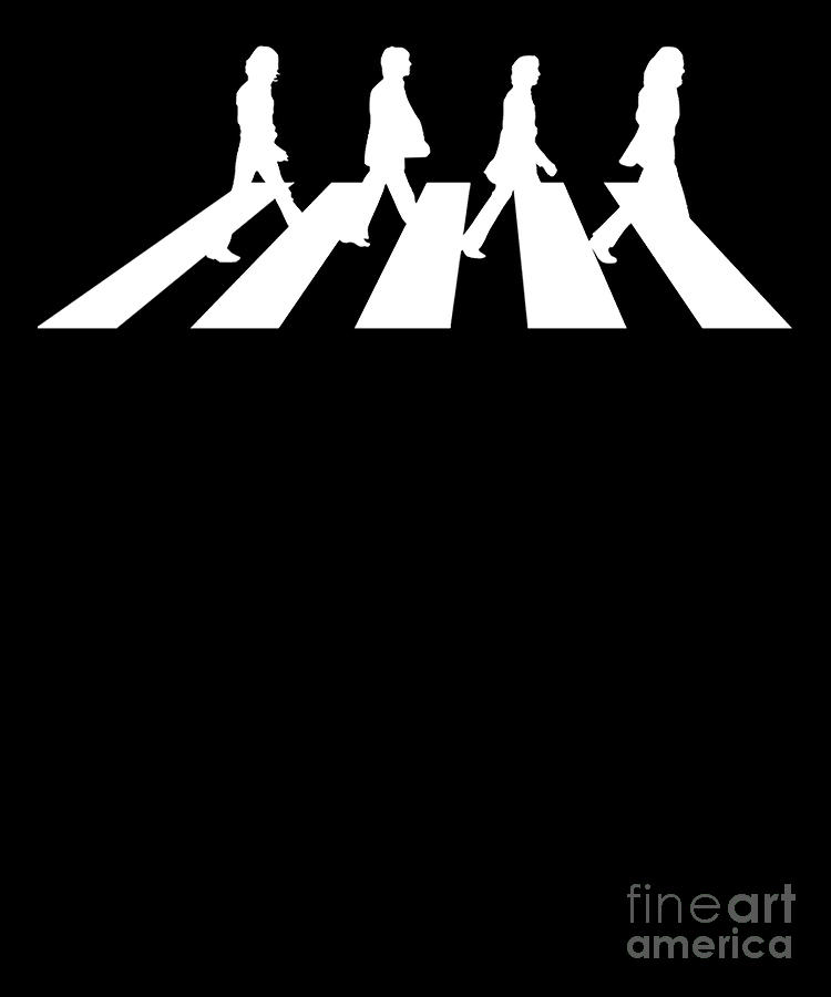 Retro Artwork Minimalistic Abbey Road A Great Impact Photograph by ...