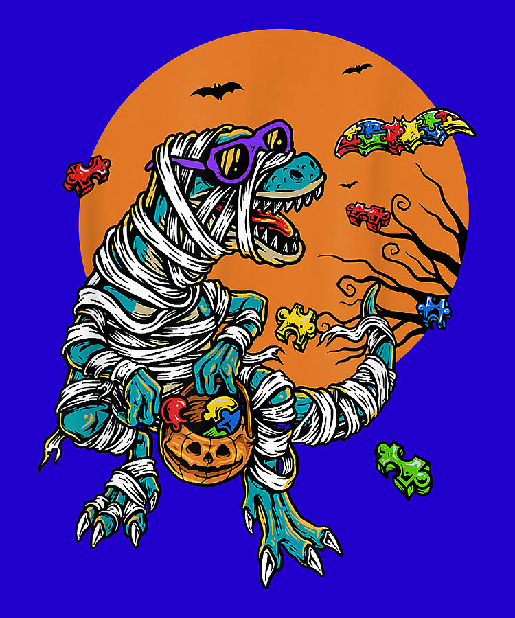 t rex mummy