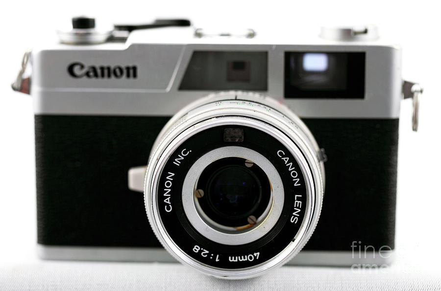 Retro Canon Canonet 28 Rangefinder Camera Photograph by John Rizzuto