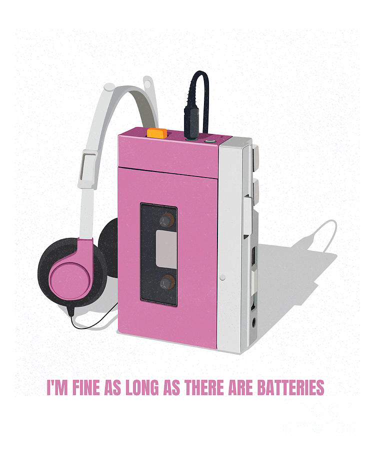 Retro Cassette Player Lovers Funny Music Gift Musical Album Fan Digital Art  by Funny Gift Ideas - Pixels