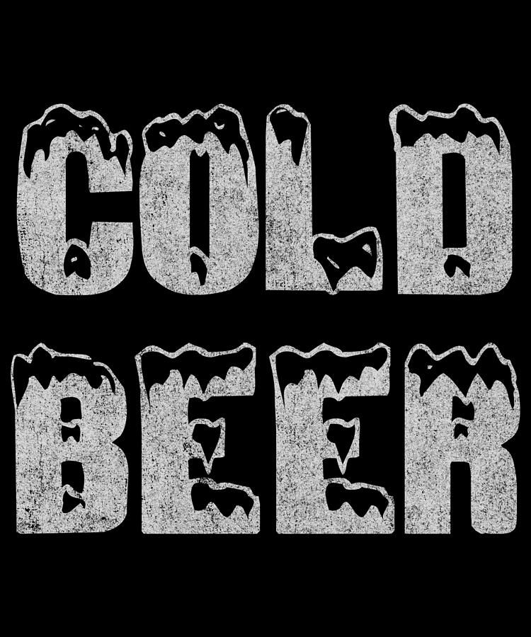 Retro Cold Beer Digital Art by Flippin Sweet Gear
