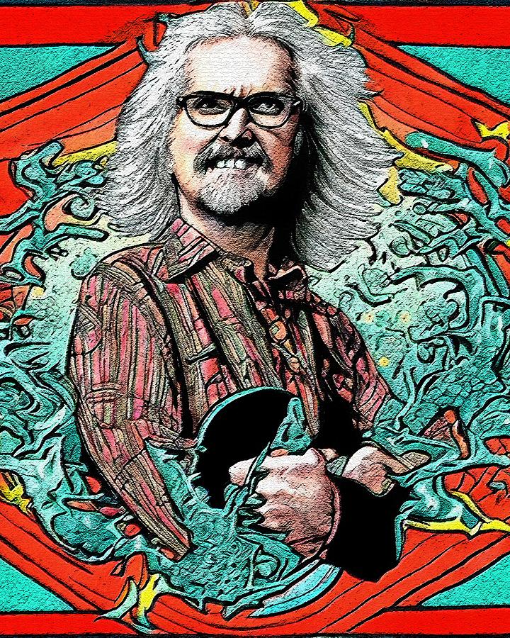 Retro Comic Style Artwork Highly Detailed Billy Connolly 16 Digital Art ...