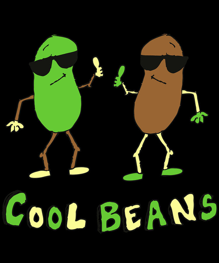 Retro Cool Beans Digital Art by Flippin Sweet Gear
