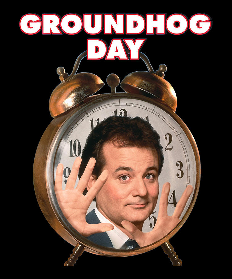 Retro Groundhog Day Movie Awesome For Movie Fan Digital Art by Life Is