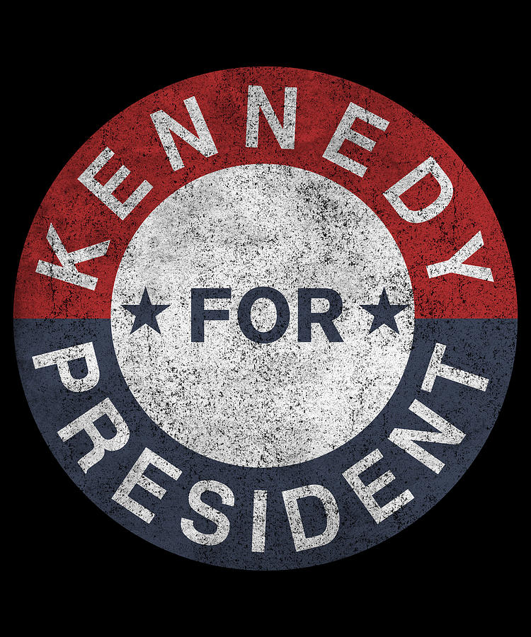 John F Kennedy Digital Art - Retro JFK Kennedy For President 1960 by Flippin Sweet Gear