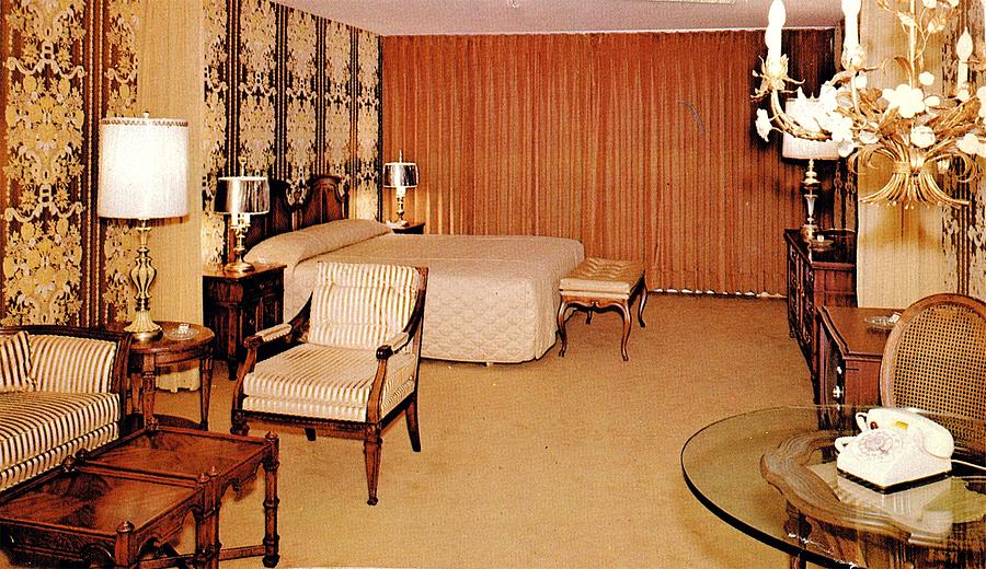 retro motel room