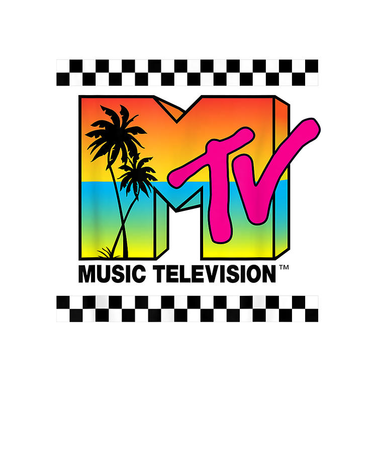 Retro MTV Sunset Logo Digital Art by Notorious Artist - Fine Art America