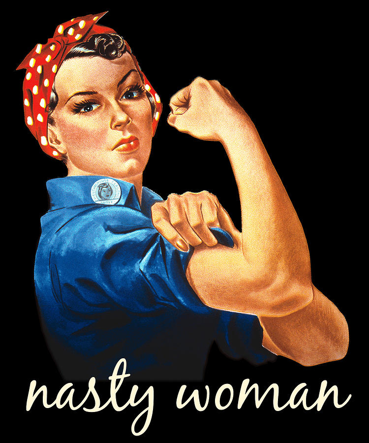 Retro Nasty Woman Digital Art by Flippin Sweet Gear