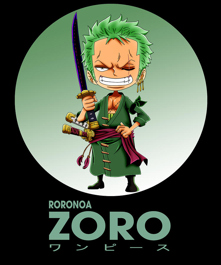 Love One Piece Zoro Anime Characters For Men Women Sticker by Lotus Leafal  - Pixels